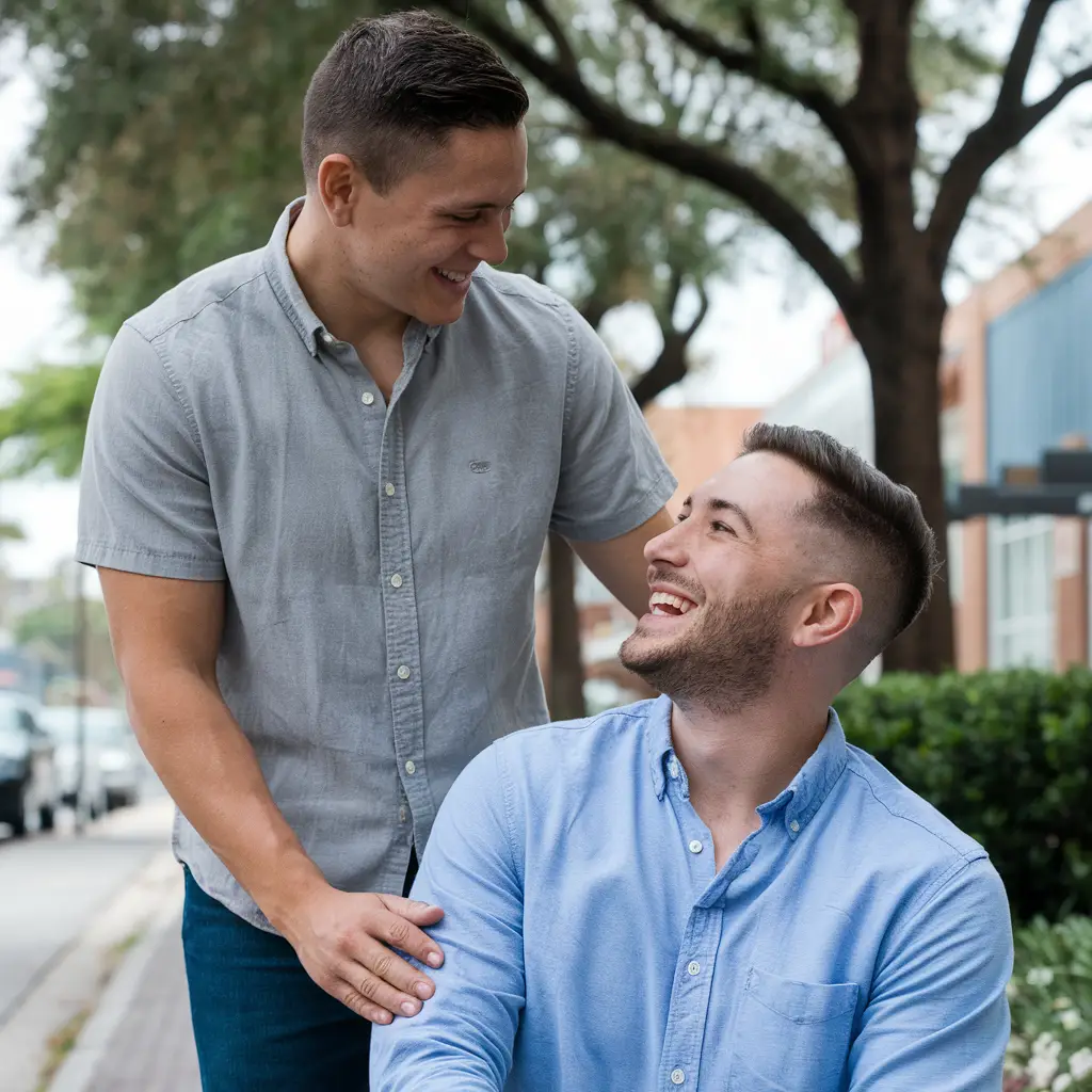 Meet gay singles online in Bowie, Maryland for fun, dating & serious relationships.